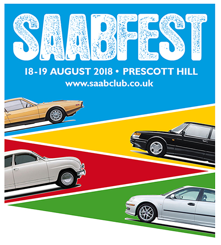 SAABFEST PRESCOTT LOGO with cars SMALLEST