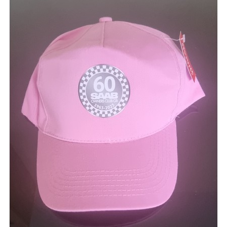 60th Anniversary Base Ball Cap Pink