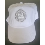 60th Anniversary Base Ball Cap White